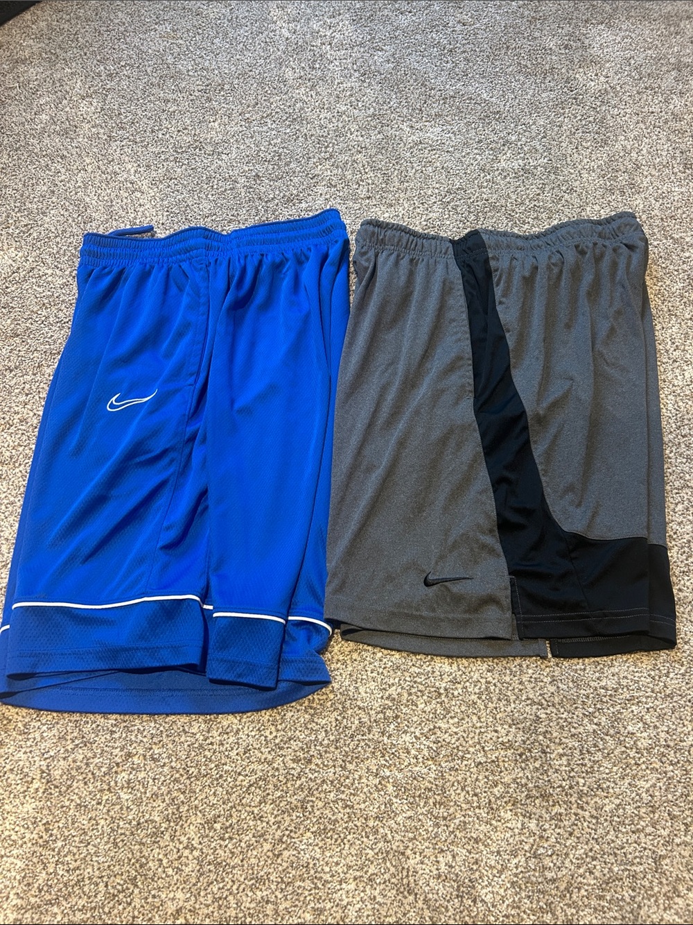 Nike Men’s Athletic Shorts - Royal Blue & Gray